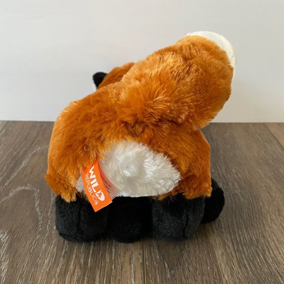 Wild Republic Red Fox Plush Sitting Stuffed Animal - Picture 9 of 10